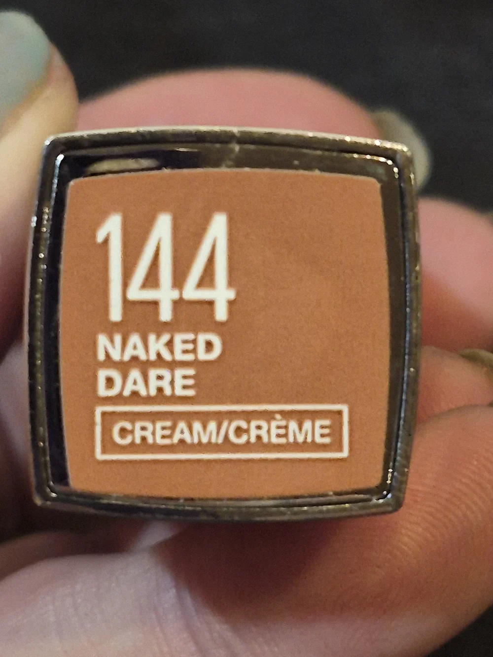 NWT Maybelline Color Sensational Lipstick - 144 Naked Dare